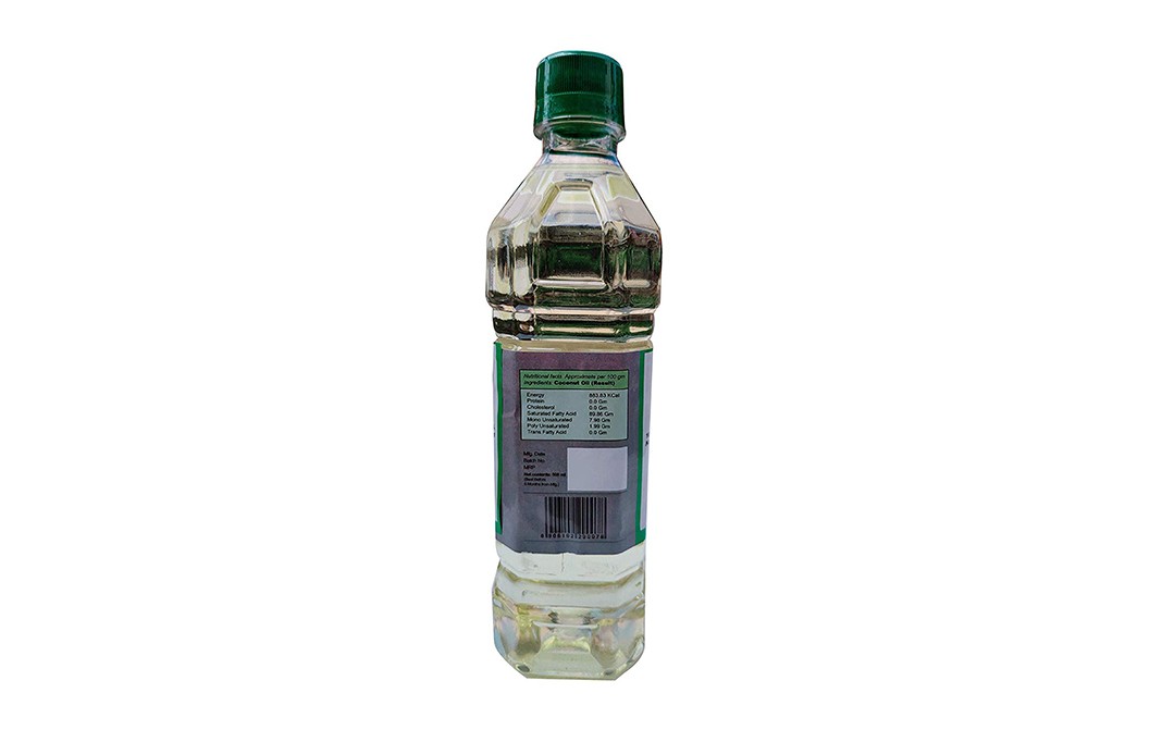 Gramiyum Cold Pressed Coconut Oil-    Plastic Bottle  500 millilitre